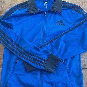 Adidas Men's Royal Blue Track Jacket M